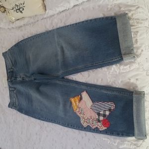 Altered jeans